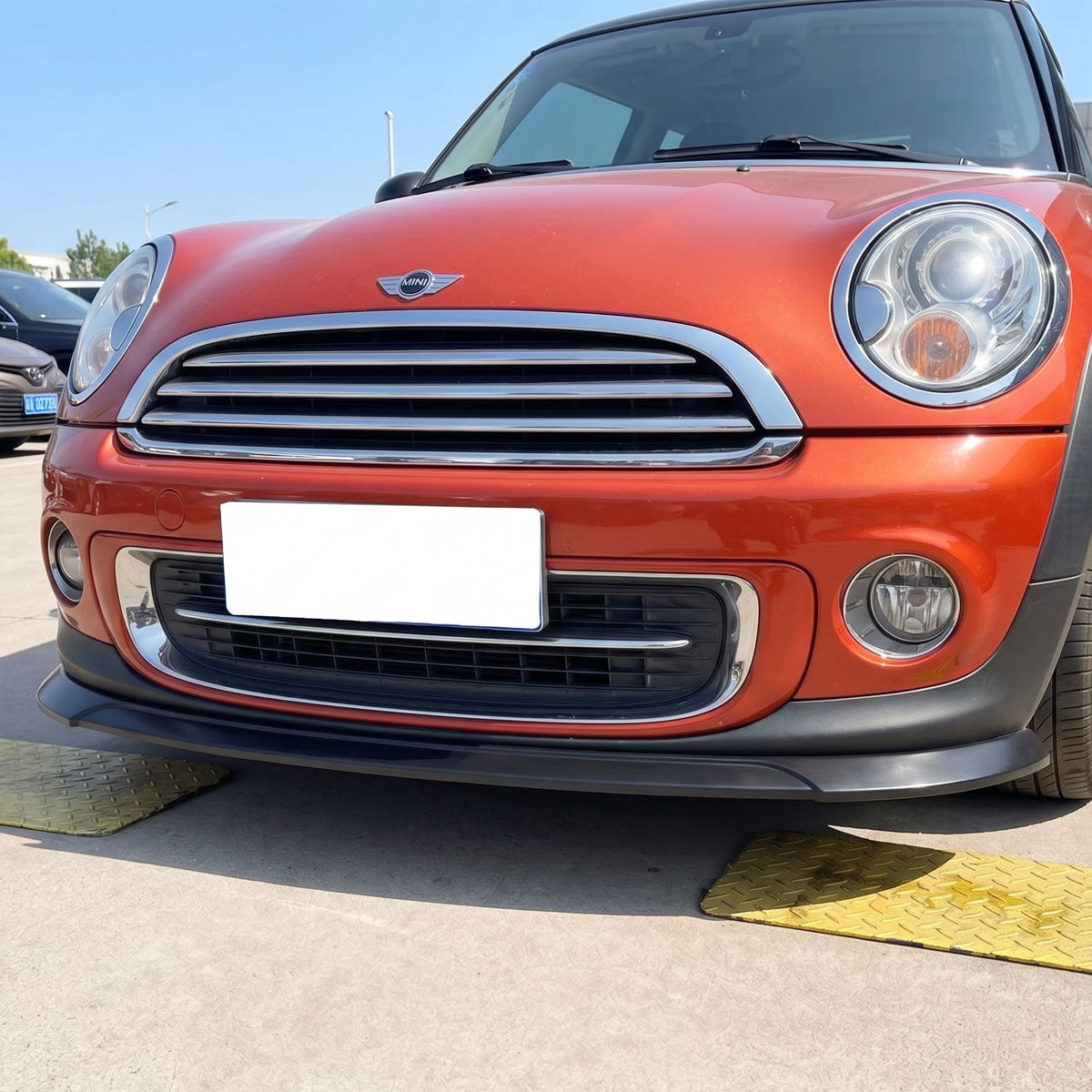 A Style Front Lip For 2011-2013 Mini Cooper R56 (Base Model Only)