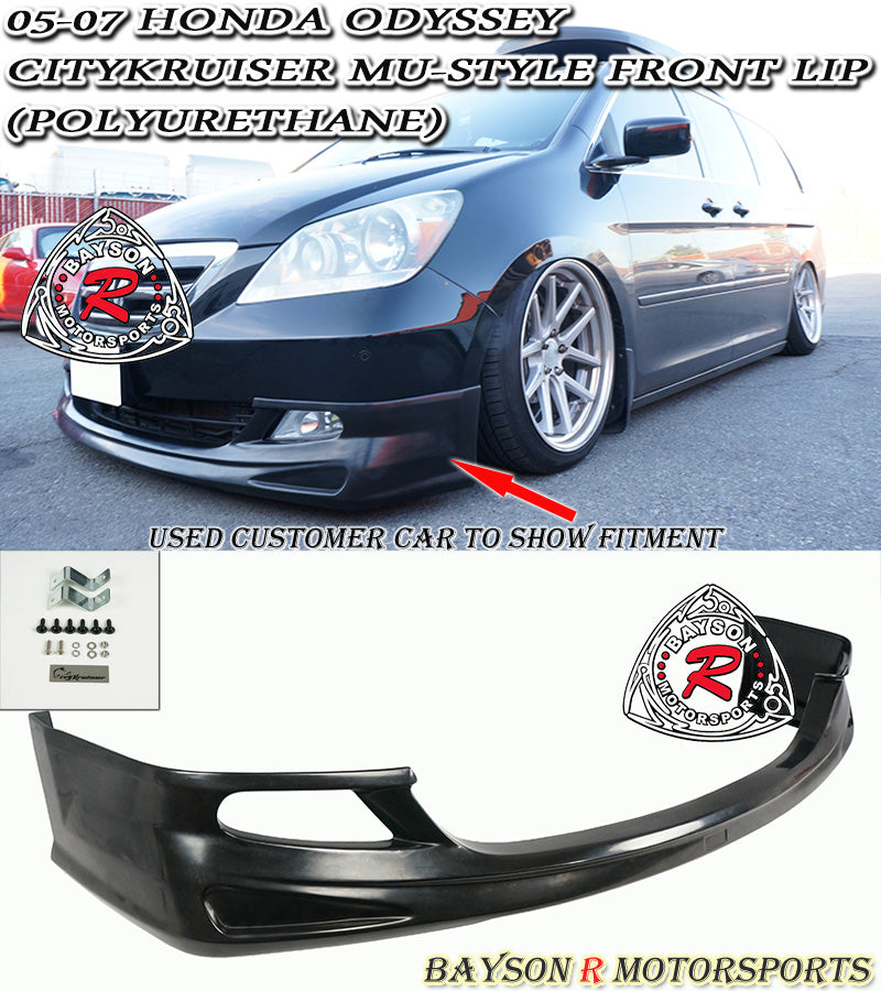 CityKruiser MU Style Front Lip For 2005-2007 Honda Odyssey