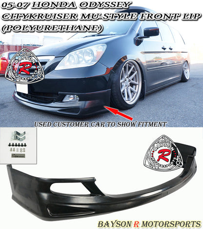 CityKruiser MU Style Front Lip For 2005-2007 Honda Odyssey