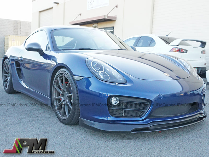 TA Style Front Lip For 2014-2016 Porsche Cayman Base/S (981)