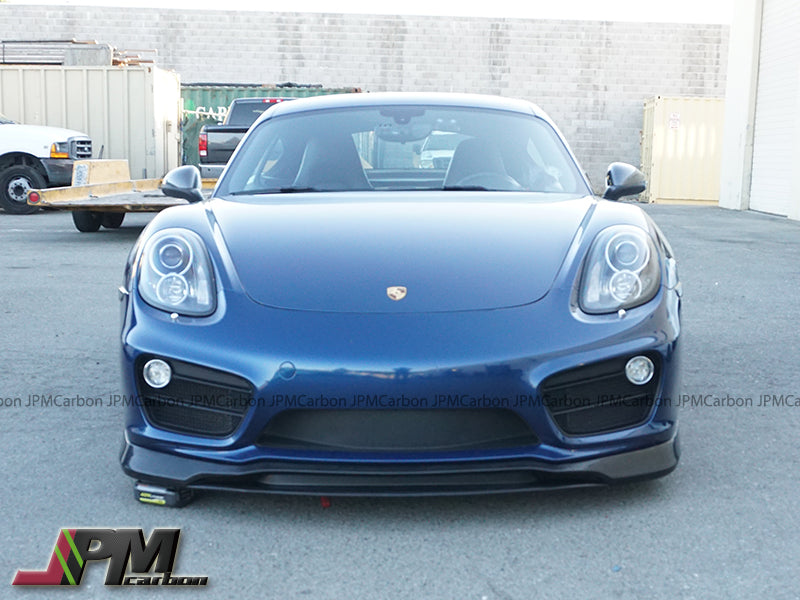 TA Style Front Lip For 2014-2016 Porsche Cayman Base/S (981)