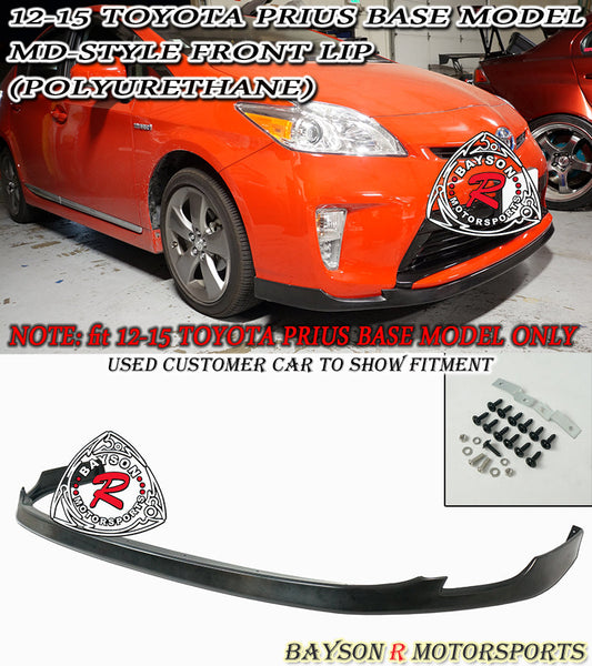 MD Style Front Lip For 2012-2015 Toyota Prius