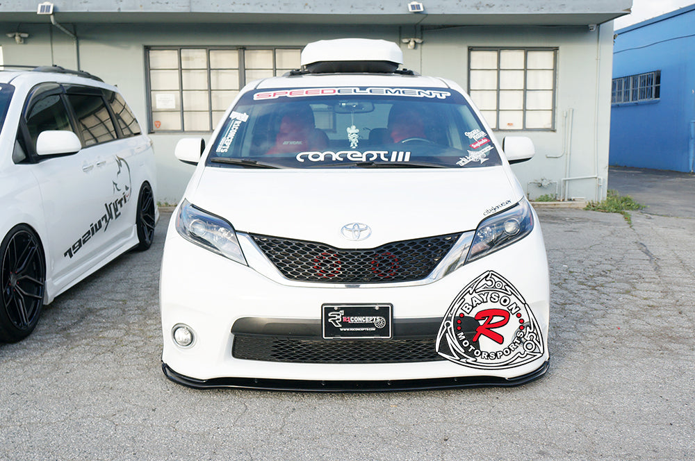CityKruiser LT-Style Front Lip For 2011-2017 Toyota Sienna (SE)