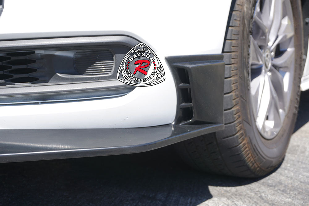A Style Front Lip For 2021-2024 Toyota Sienna (LE, XLE, Woodland Edition, Limited, Platinum)