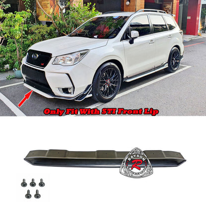 DM Style Front Center Splitter (Polyurethane) For 2014-2018 Subaru Forester XT