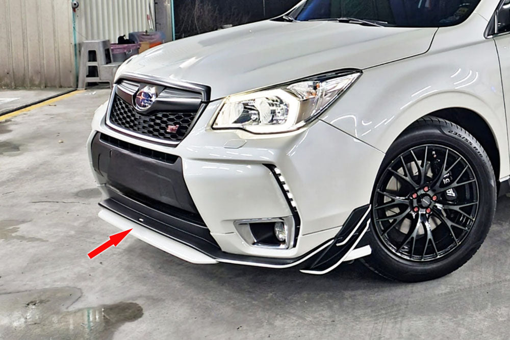 DM Style Front Center Splitter (Polyurethane) For 2014-2018 Subaru Forester XT