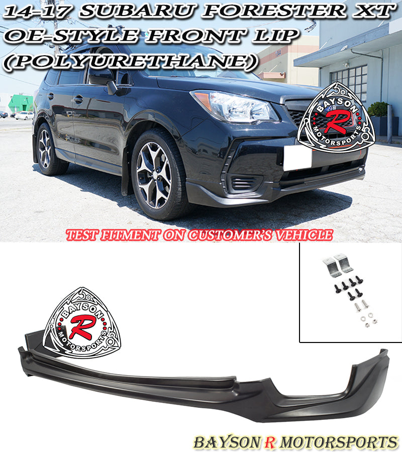 OE Style Front Lip (Polyurethane) For 2014-2018 Subaru Forester XT