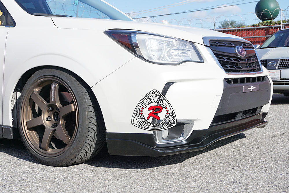 ST Style Front Lip (Polyurethane) For 2014-2018 Subaru Forester XT