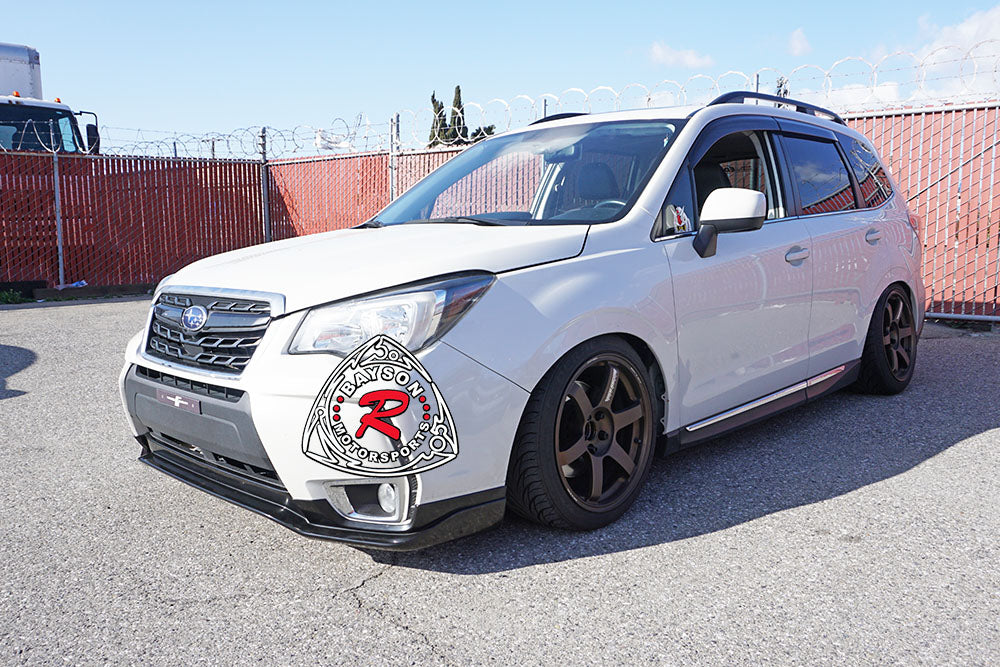 ST Style Front Lip (Polyurethane) For 2014-2018 Subaru Forester XT
