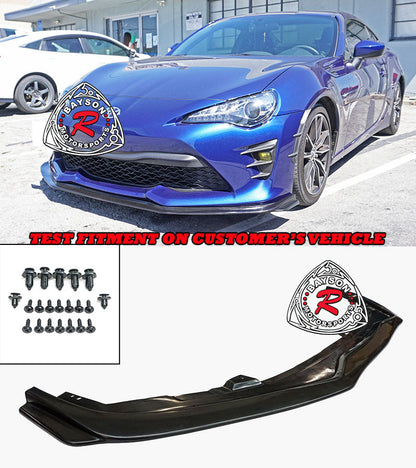 GR Style Front Lip For 2017-2021 Toyota 86