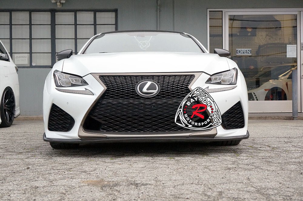 LX Style Front Lip (Carbon Fiber) For 2015-2018 Lexus RC-F