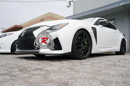 LX Style Front Lip (Carbon Fiber) For 2015-2018 Lexus RC-F