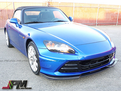 Anniversary Front Lip (Carbon Fiber) For 2000-2009 Honda S2000 20th Anniversary Front Bumper Only