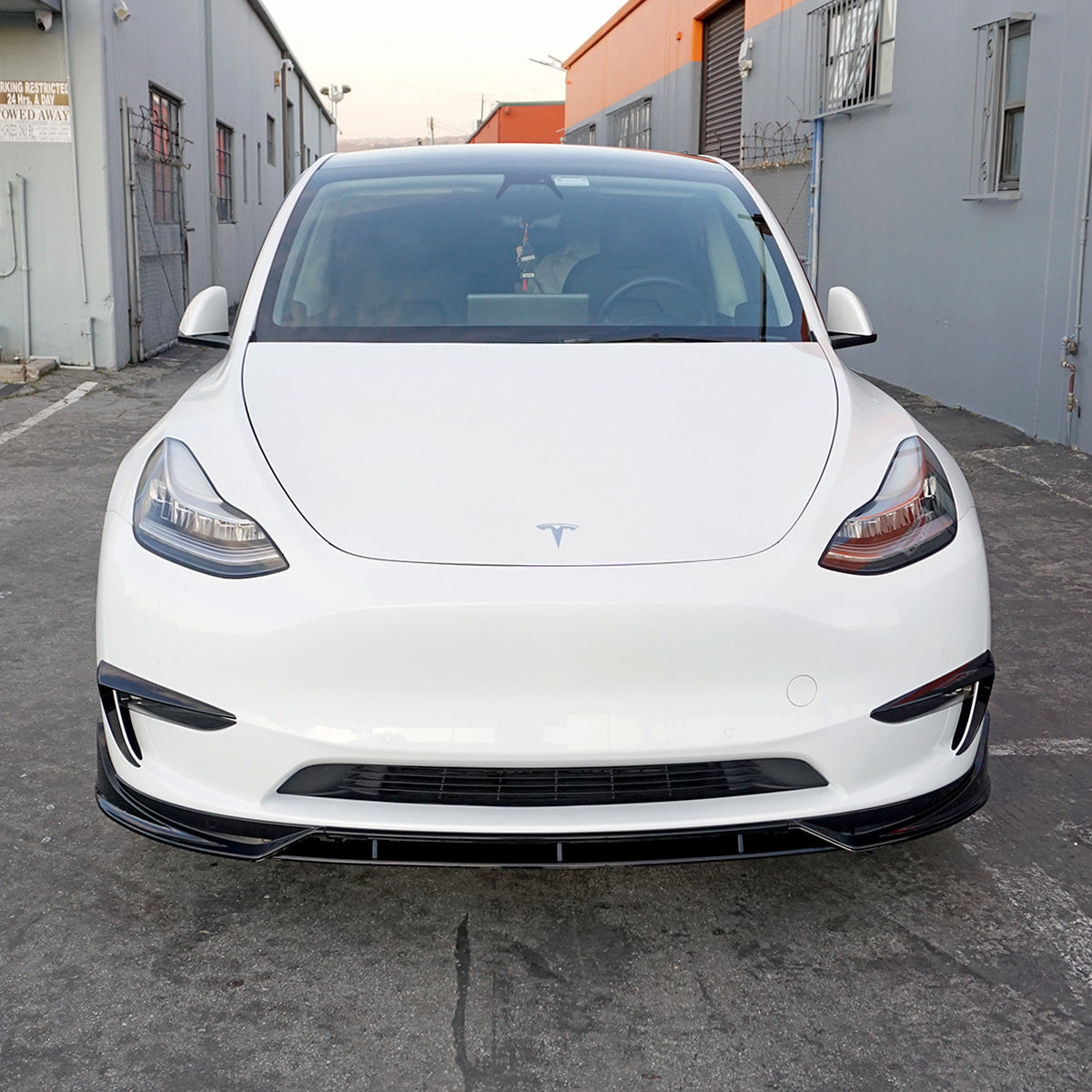 F Style Front Lip For 2020-2025.2 Tesla Model-Y