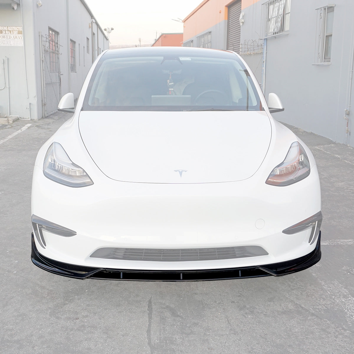 F Style Front Lip For 2020-2025.2 Tesla Model-Y