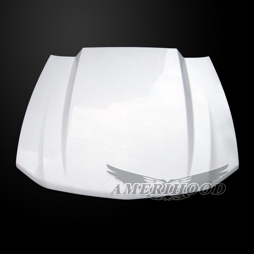 AmeriHood - Ford Mustang Model 2010-2012 Cowl Style Functional Heat Extraction Hood
