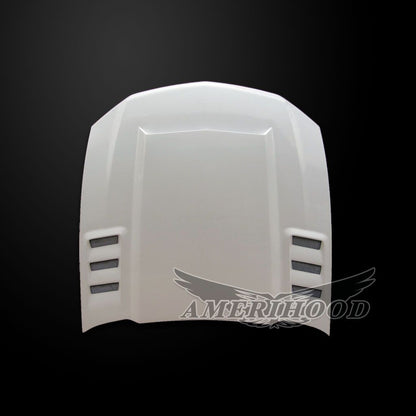 AmeriHood - Ford Mustang Model 2010-2012 ROU Style Functional Heat Extraction Hood