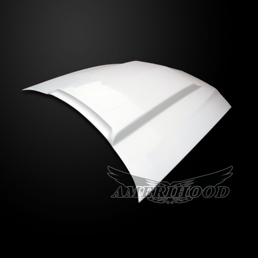AmeriHood - Ford Mustang Model 2010-2012 C Style Functional Heat Extraction Hood