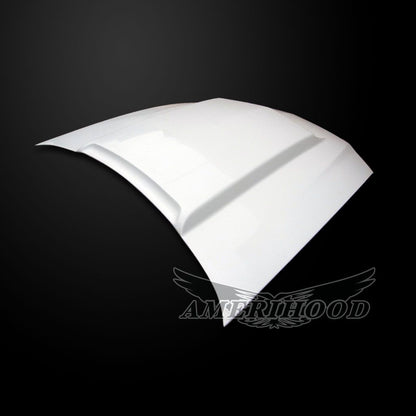 AmeriHood - Ford Mustang Model 2010-2012 C Style Functional Heat Extraction Hood
