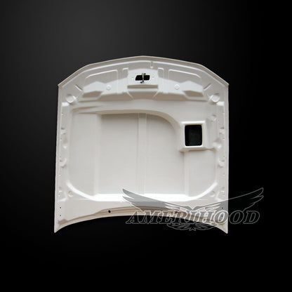 AmeriHood - Ford Mustang Model 2010-2012 C Style Functional Heat Extraction Hood