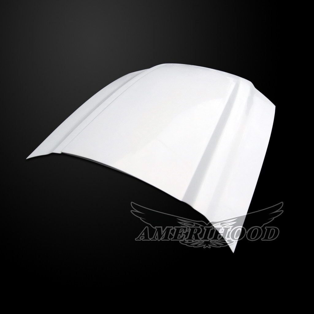 AmeriHood - Ford Mustang Model 2013-2014 3 Inch Cowl Style Functional Heat Extraction Hood