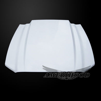 AmeriHood - Ford Mustang Model 2013-2014 3 Inch Cowl Style Functional Heat Extraction Hood