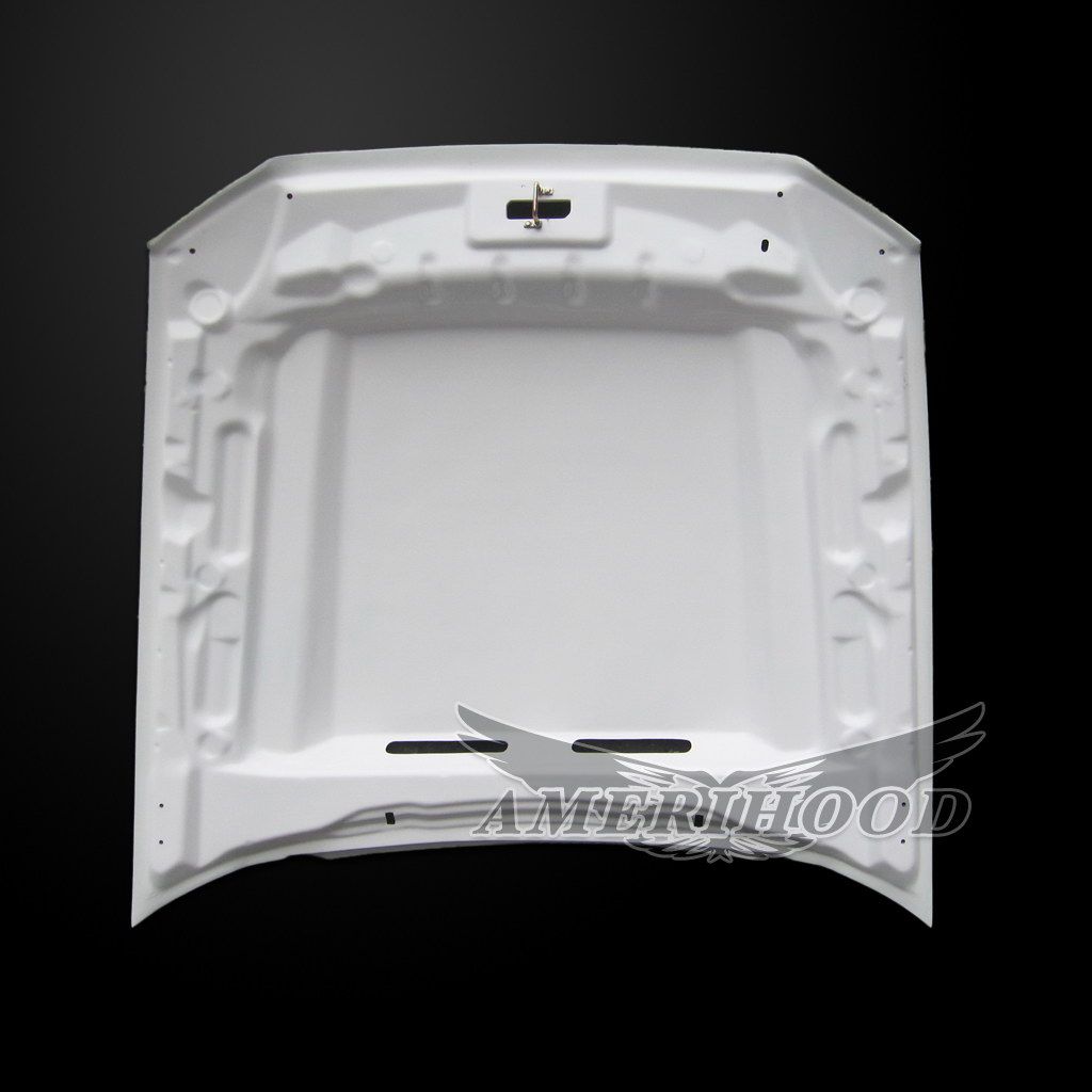 AmeriHood - Ford Mustang Model 2013-2014 3 Inch Cowl Style Functional Heat Extraction Hood
