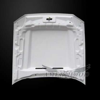 AmeriHood - Ford Mustang Model 2013-2014 3 Inch Cowl Style Functional Heat Extraction Hood