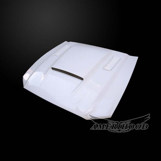 AmeriHood - Ford Mustang Model 2013-2014 SMS Style Functional Heat Extraction Hood