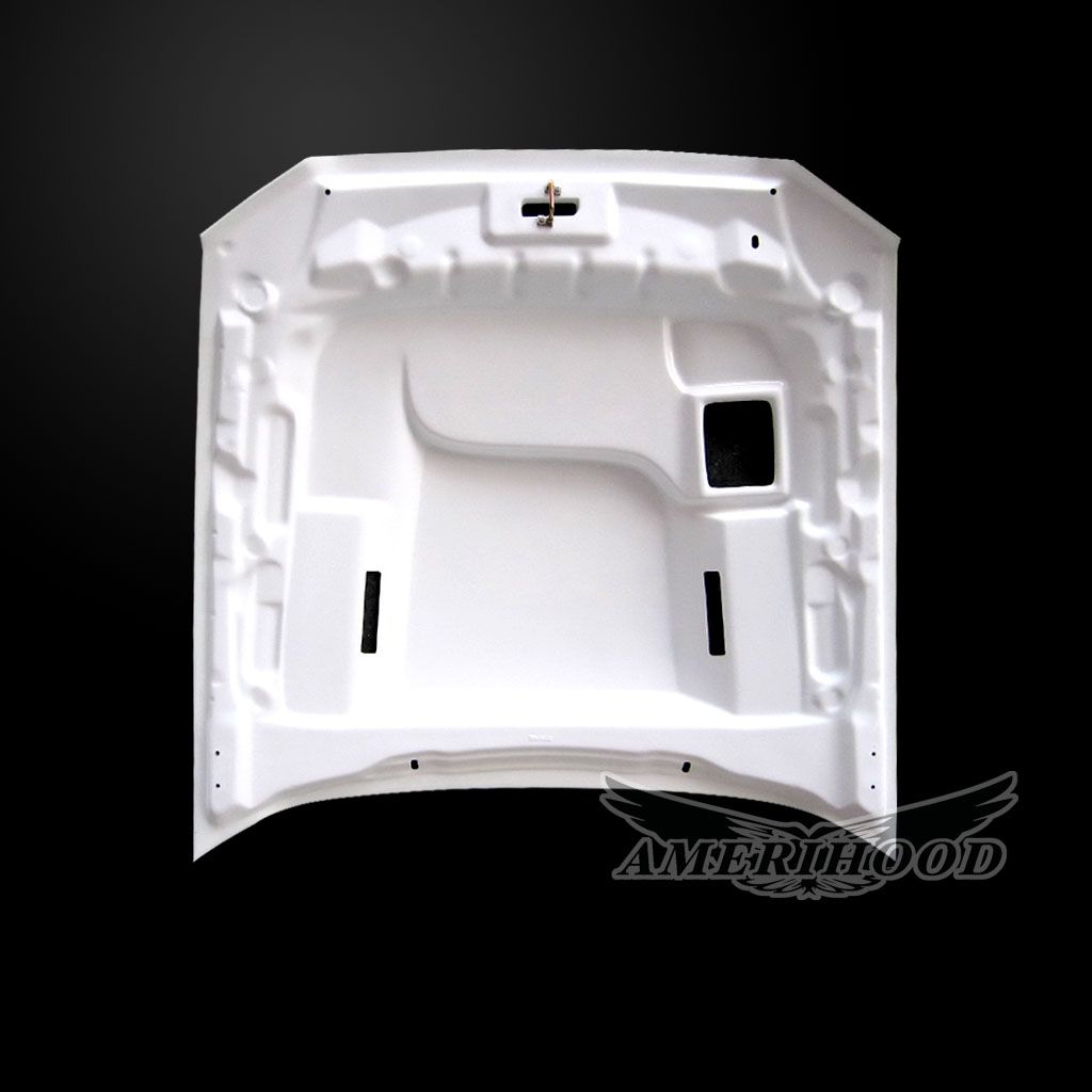 AmeriHood - Ford Mustang Model 2013-2014 SMS Style Functional Heat Extraction Hood
