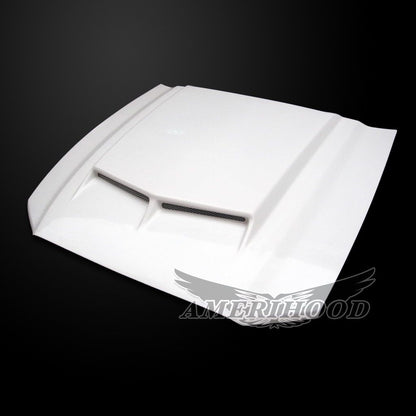 AmeriHood - Ford Mustang Model 2013-2014 C Style Functional Heat Extraction Hood