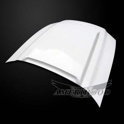 AmeriHood - Ford Mustang Model 2013-2014 C Style Functional Heat Extraction Hood