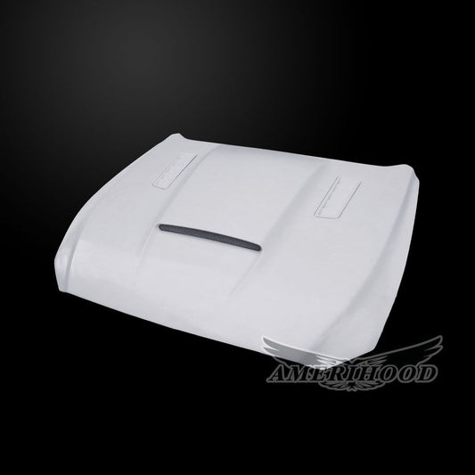 AmeriHood - Ford Mustang Model 2015-2017 SMS Style Functional Heat Extraction Hood