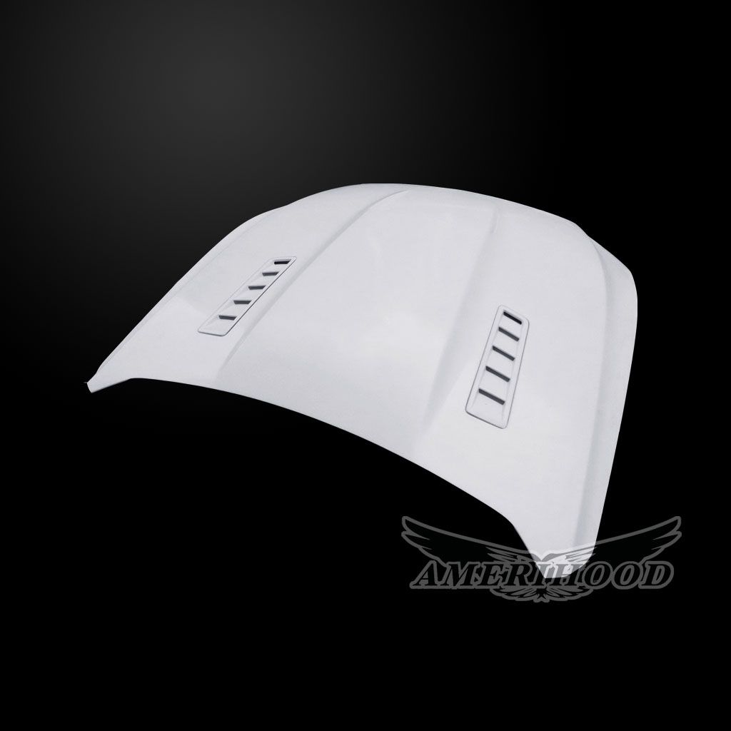AmeriHood - Ford Mustang Model 2015-2017 SMS Style Functional Heat Extraction Hood