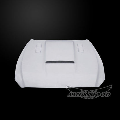 AmeriHood - Ford Mustang Model 2015-2017 SMS Style Functional Heat Extraction Hood