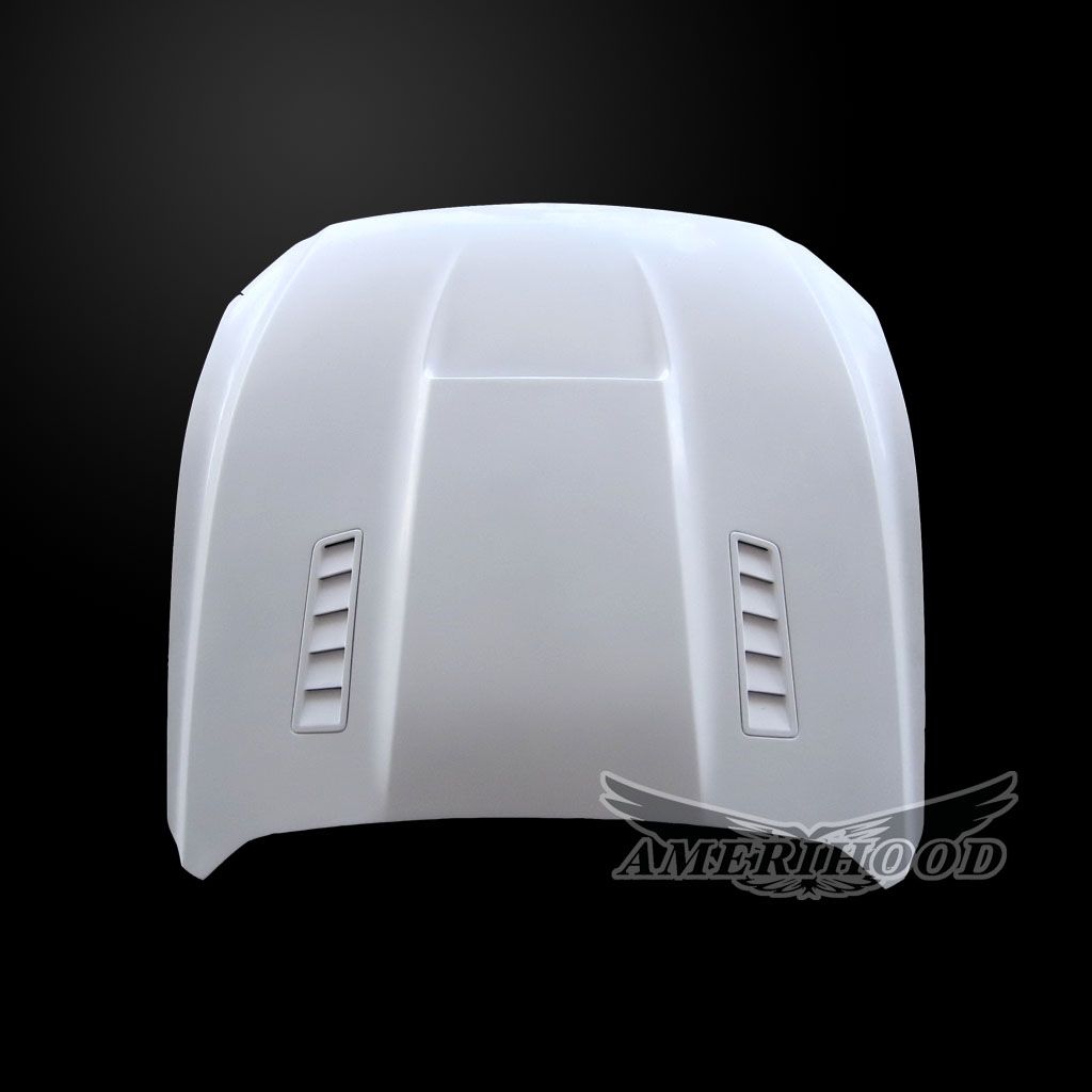 AmeriHood - Ford Mustang Model 2015-2017 SMS Style Functional Heat Extraction Hood