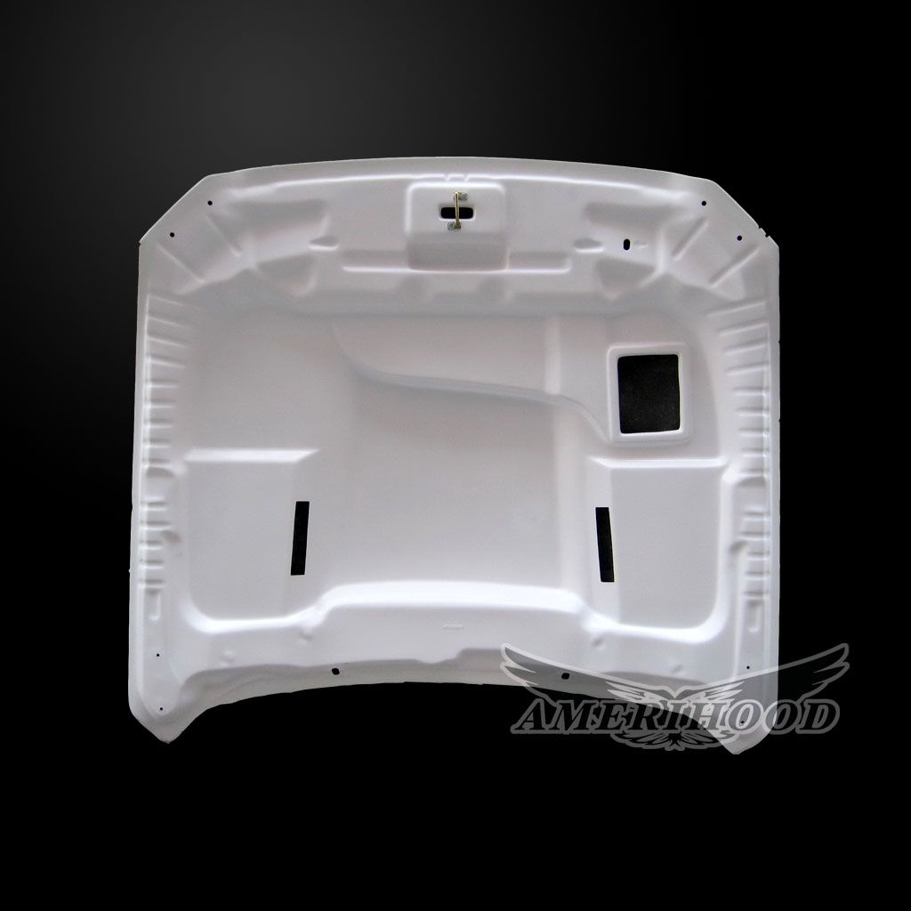 AmeriHood - Ford Mustang Model 2015-2017 SMS Style Functional Heat Extraction Hood
