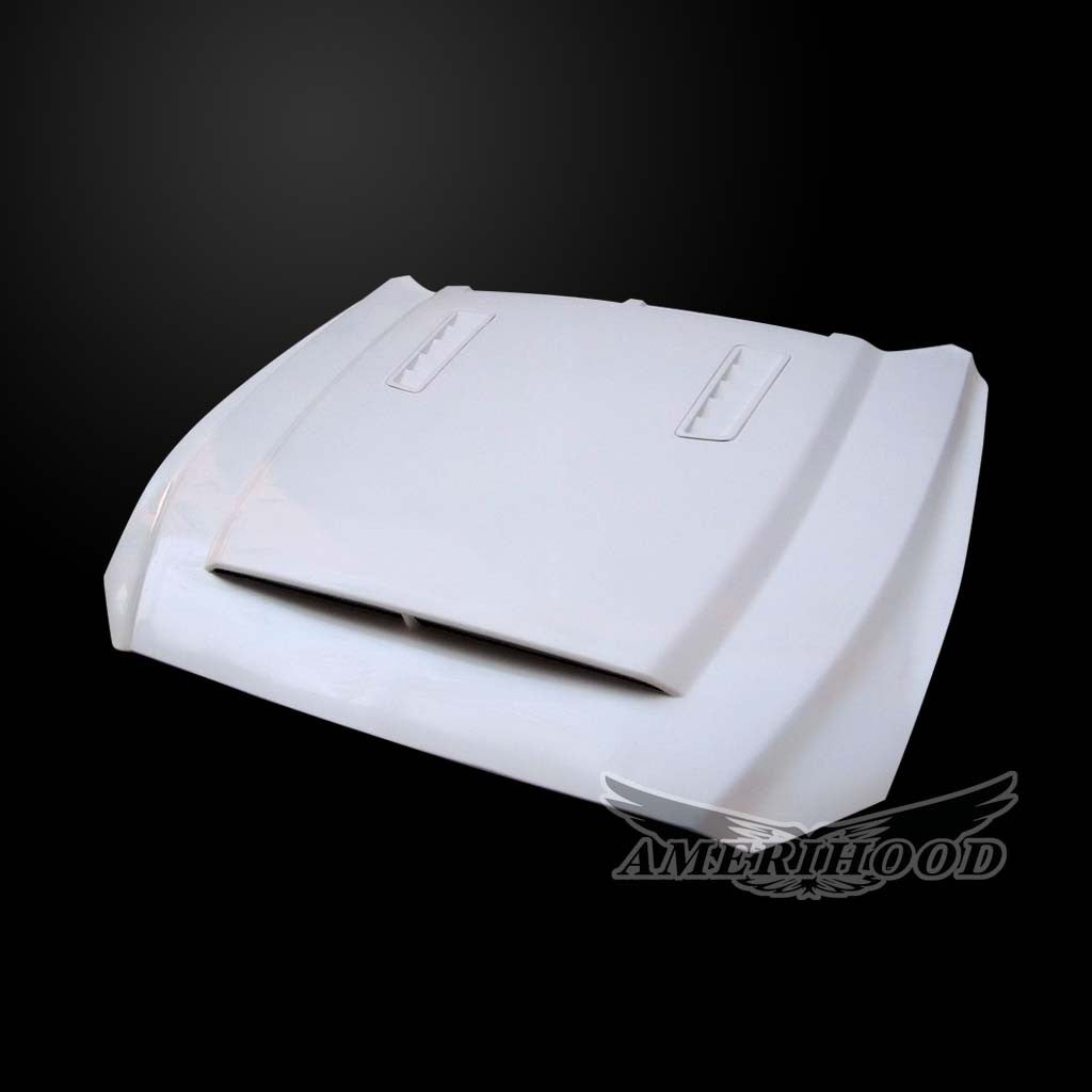 AmeriHood - Ford Mustang Model 2015-2017 SSE Style Functional Heat Extraction Hood