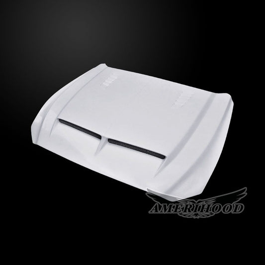 AmeriHood - Ford Mustang Model 2015-2017 E Style Functional Heat Extraction Hood
