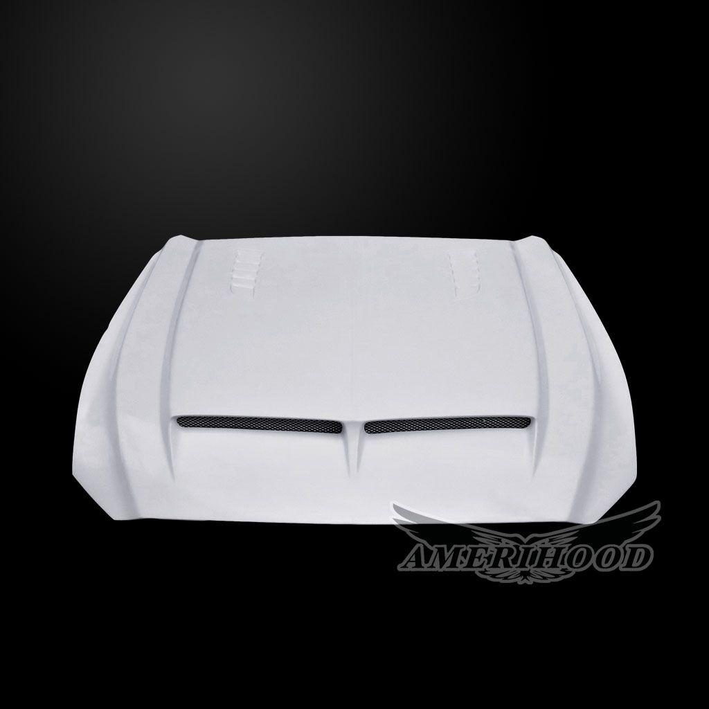 AmeriHood - Ford Mustang Model 2015-2017 E Style Functional Heat Extraction Hood