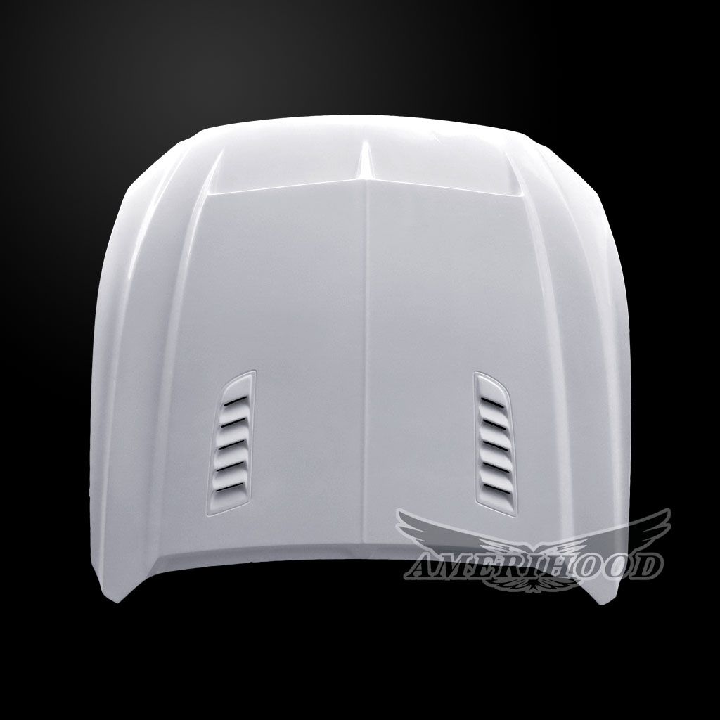AmeriHood - Ford Mustang Model 2015-2017 E Style Functional Heat Extraction Hood