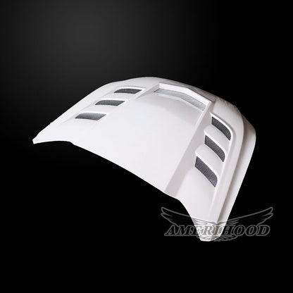 AmeriHood - Ford Mustang Model 2015-2017 VIP Style Functional Heat Extraction Hood