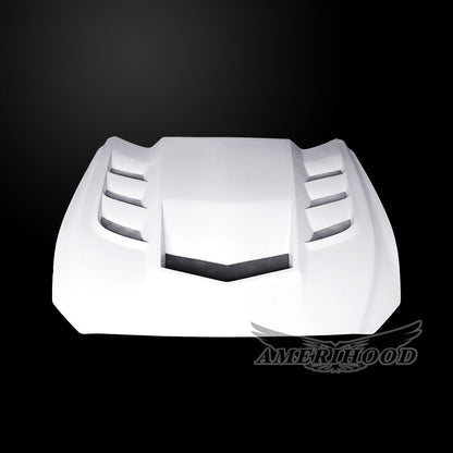 AmeriHood - Ford Mustang Model 2015-2017 VIP Style Functional Heat Extraction Hood