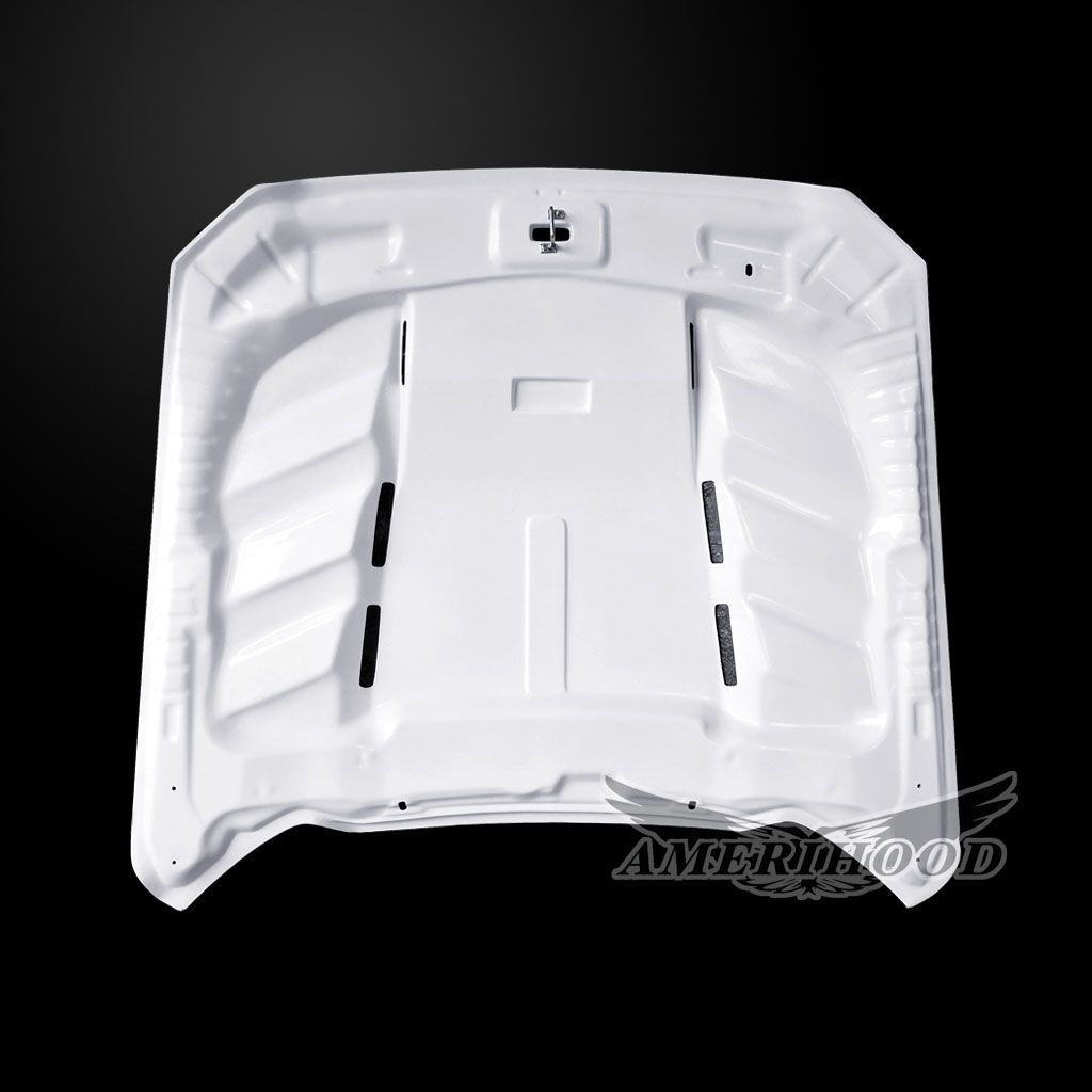 AmeriHood - Ford Mustang Model 2015-2017 VIP Style Functional Heat Extraction Hood