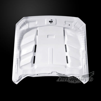 AmeriHood - Ford Mustang Model 2015-2017 VIP Style Functional Heat Extraction Hood