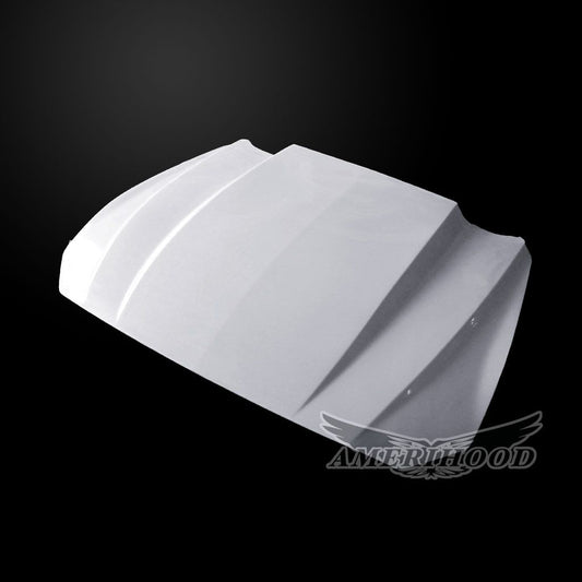 AmeriHood - Ford Mustang Model 2018-2023 3 Inch Cowl Style Functional Heat Extraction Hood