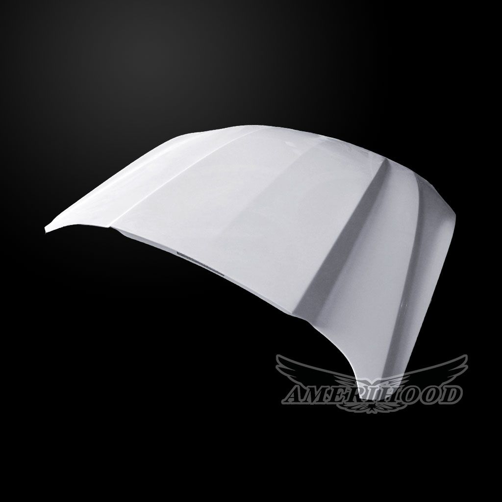 AmeriHood - Ford Mustang Model 2018-2023 3 Inch Cowl Style Functional Heat Extraction Hood
