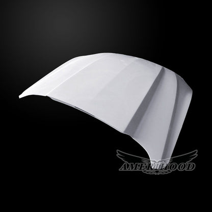 AmeriHood - Ford Mustang Model 2018-2023 3 Inch Cowl Style Functional Heat Extraction Hood