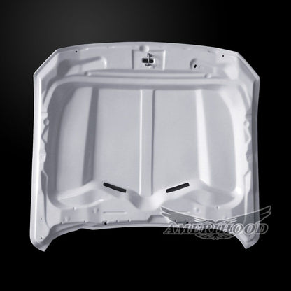 AmeriHood - Ford Mustang Model 2018-2023 3 Inch Cowl Style Functional Heat Extraction Hood