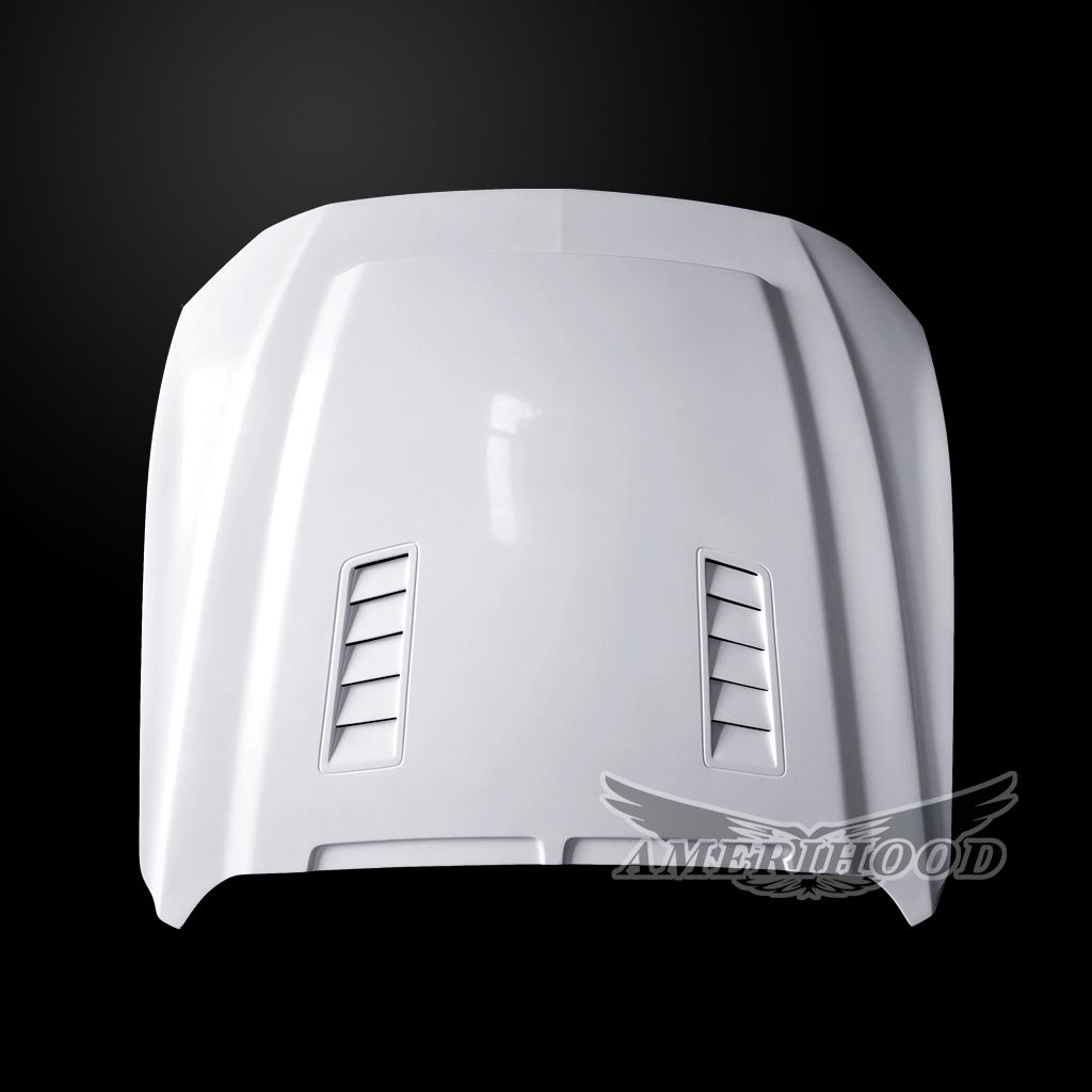 AmeriHood - Ford Mustang Model 2018-2023 SSE Style Functional Heat Extraction Hood
